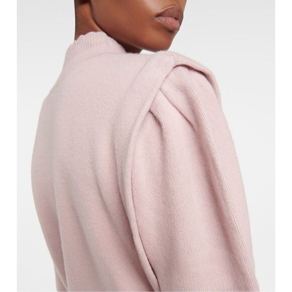 Isabel MARANT ETOILE Lucile wool-blend sweater pink women’s small 36 C - Picture 5 of 11